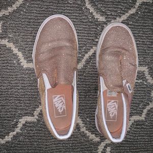 Sparkly pink vans